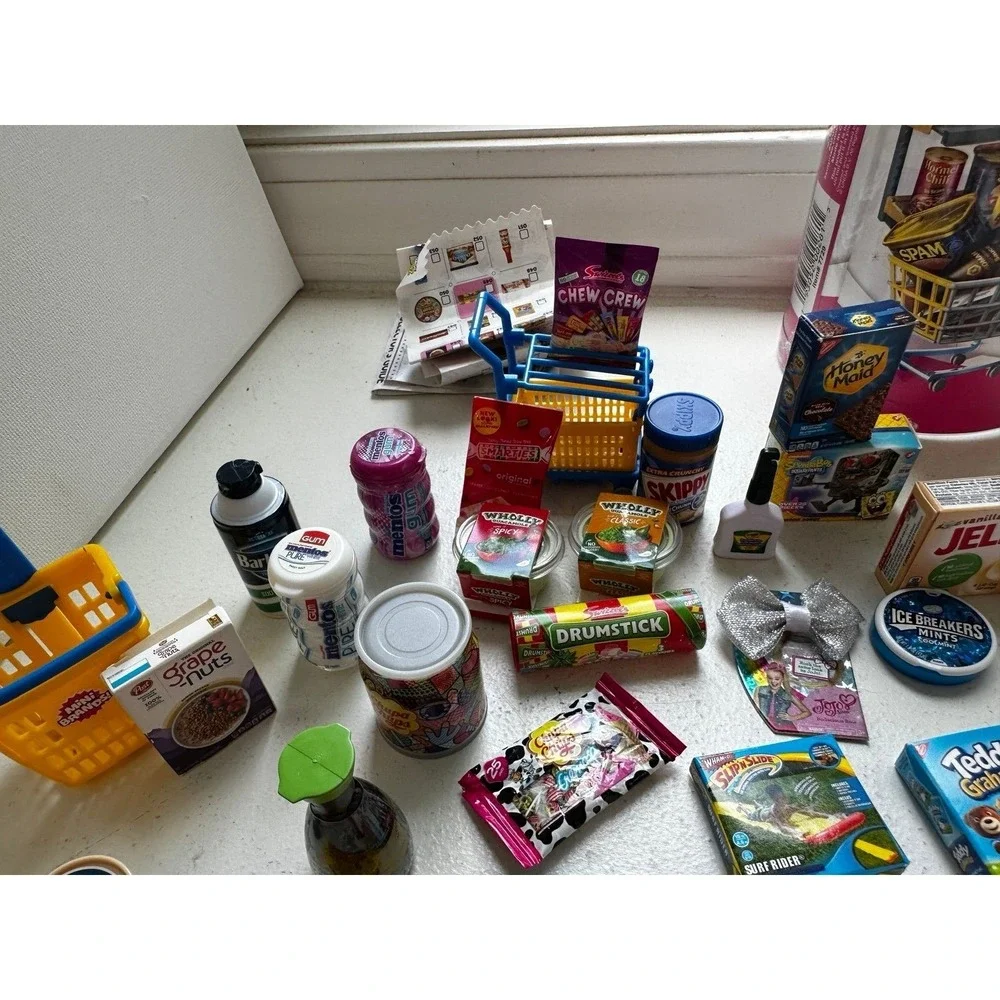 Lot - collection of ZURU Surprise Mini Brands miniature food dollhouse